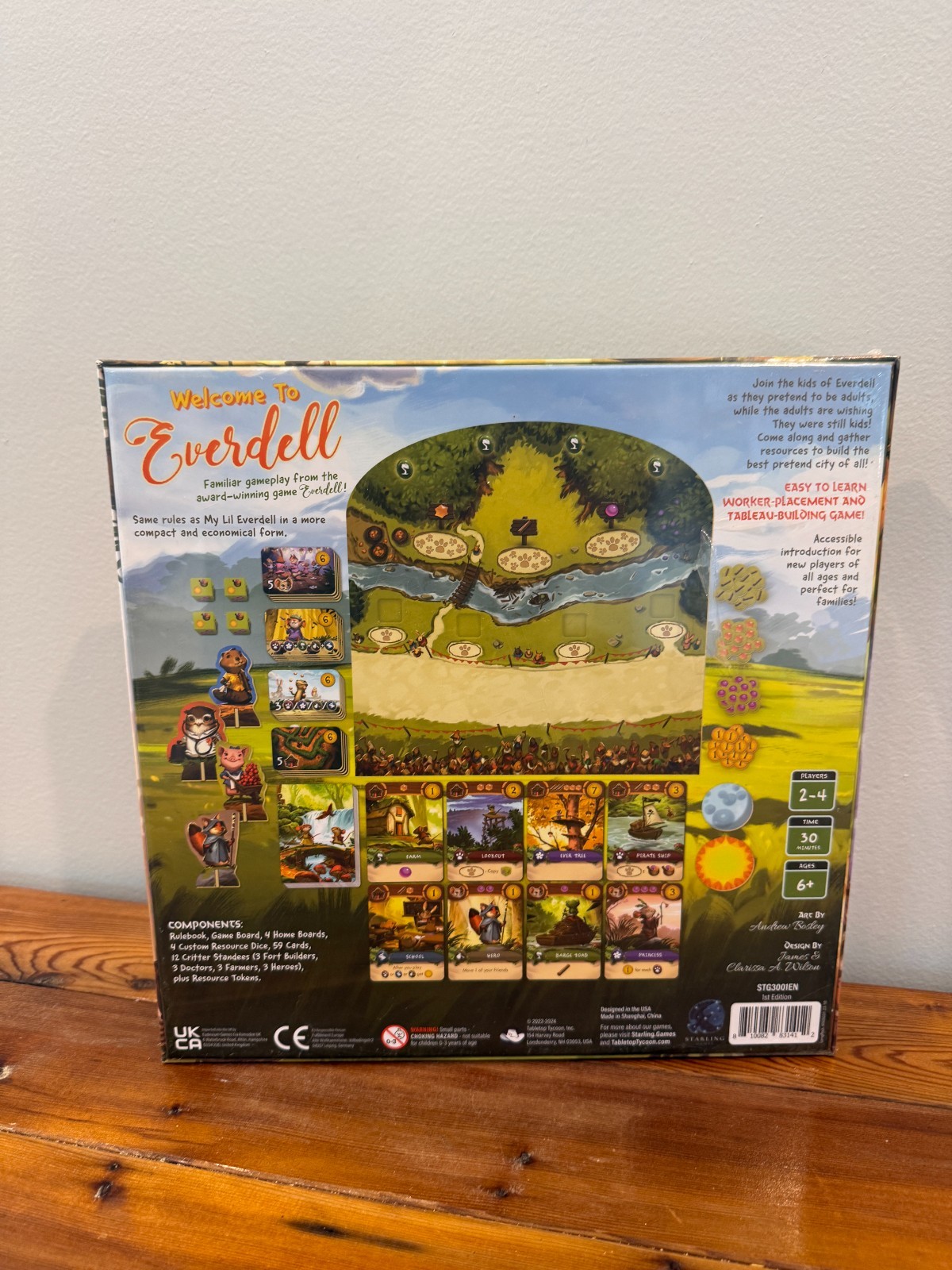 Starling Games My Lil’ Everdell Expansion w/Kindergarden Exp Pack *NEW SEALED*