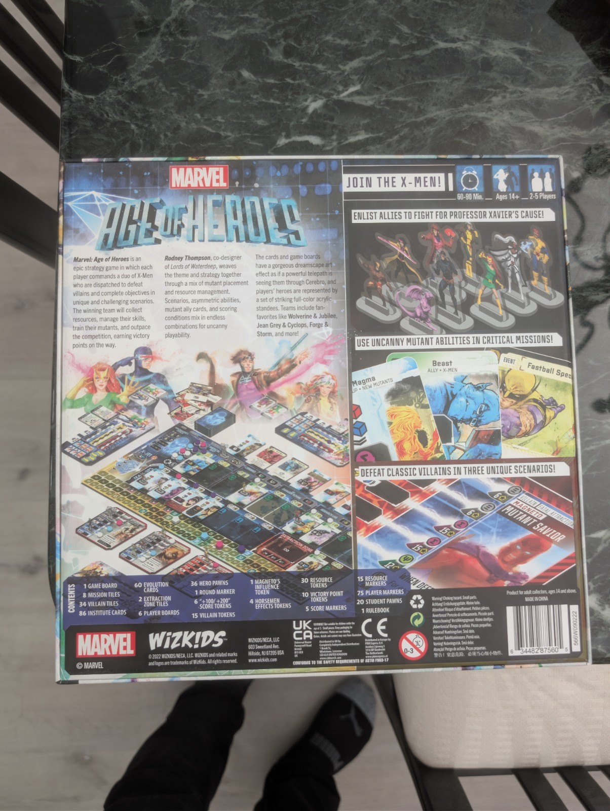 NEW Marvel: Age of Heroes WizKids Board Game | Strategy Game Collectible