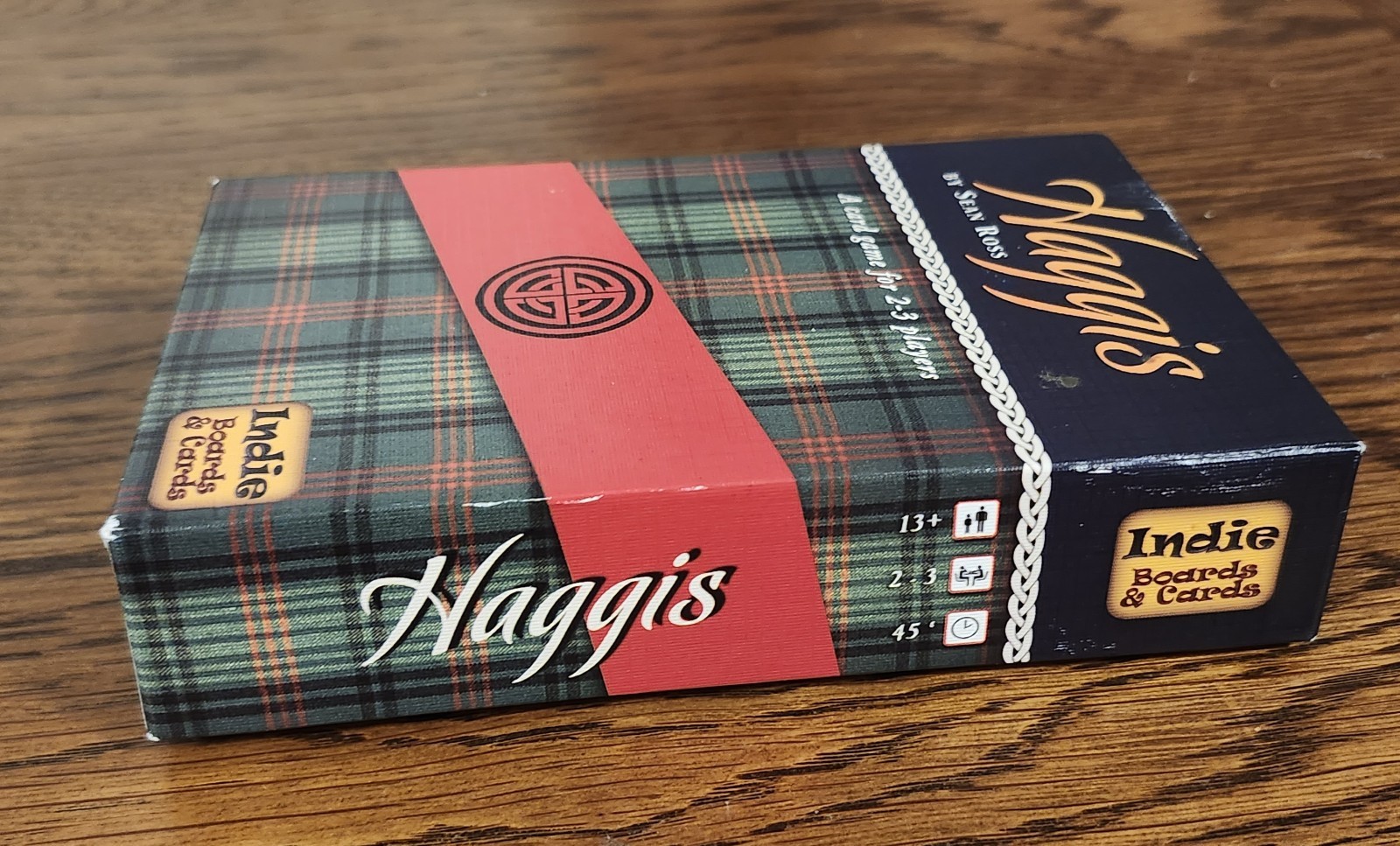 Rare 2013 Haggis Card Game by Sean Ross OOP Indie Boards & Cards Complete VG+