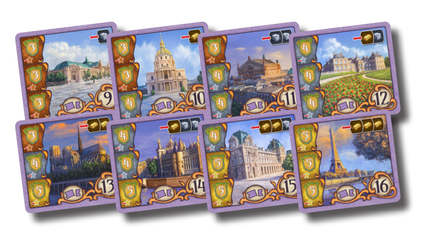 Paris Standard Edition + Paris l’Etoile Expansion + Wooden Resources SUPERSALE
