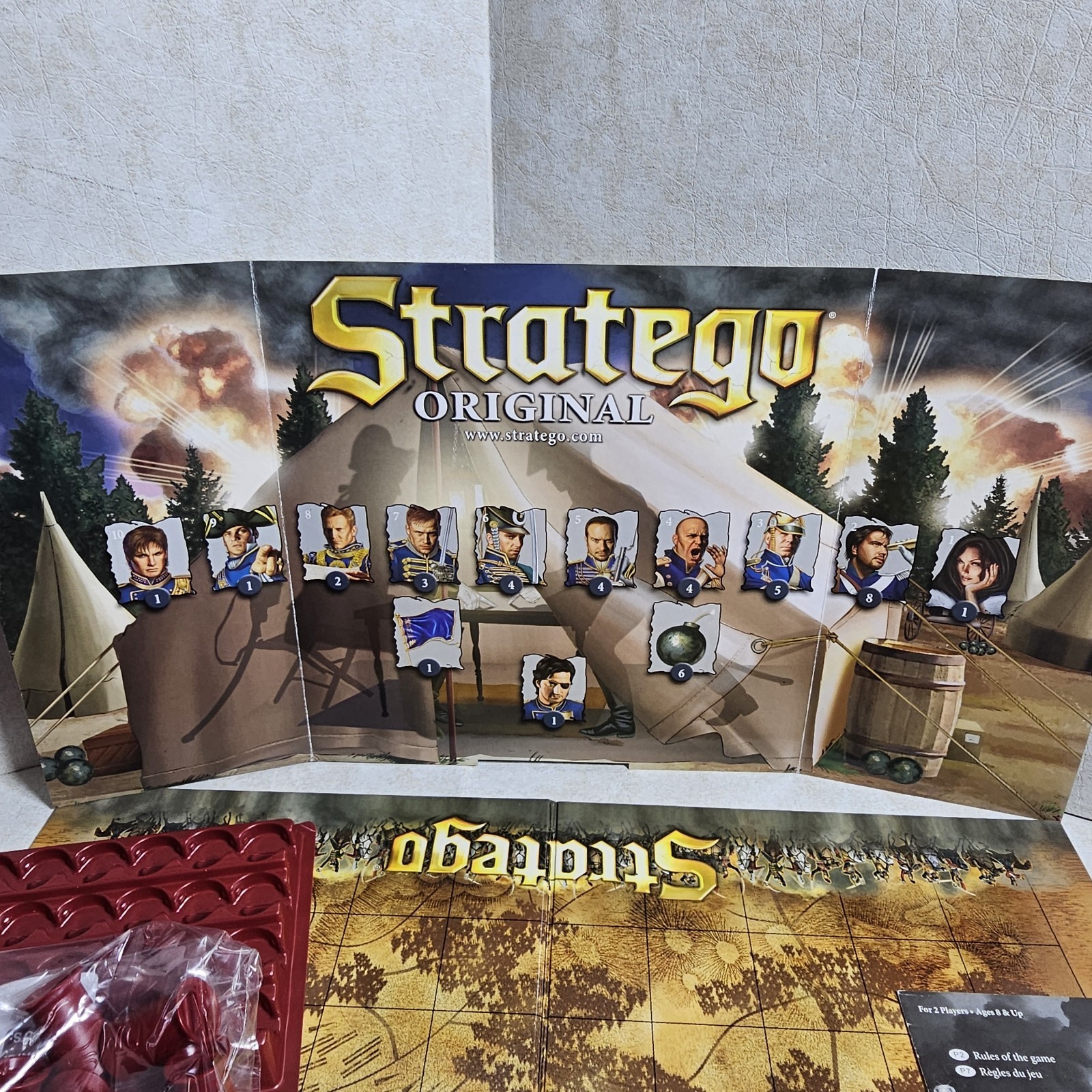 Royal Jumbo Patch Stratego Original Battlefield Strategy 2014 Complete Pre-owned