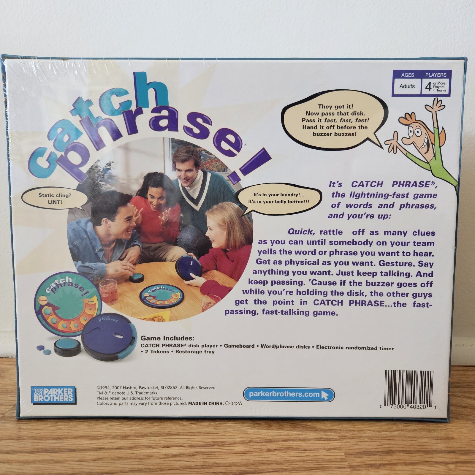 Catch Phrase! Parker Brothers, Party Board Game, Brand New, Factory Sealed