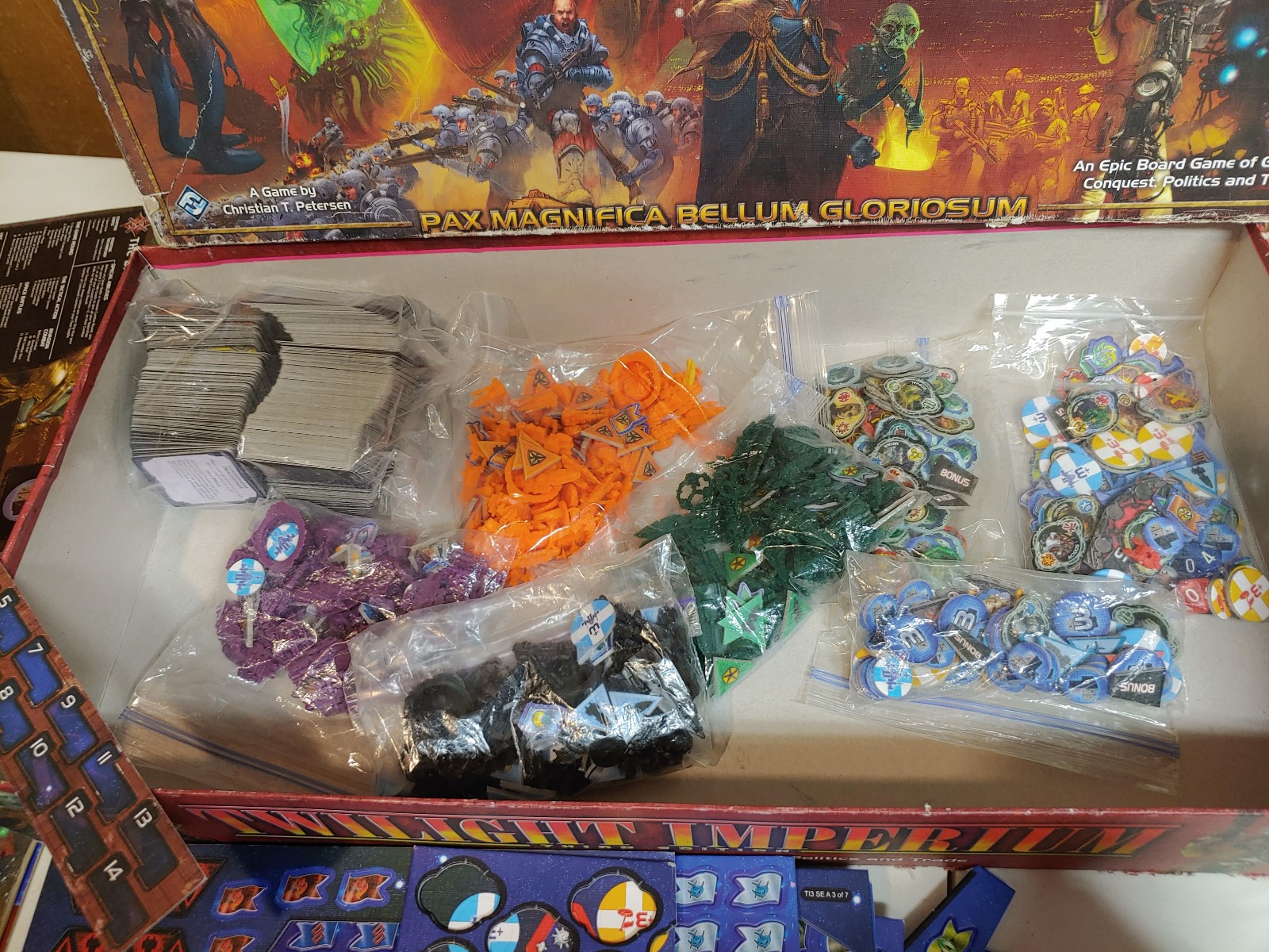 Twilight Imperium 3rd Edition + Expansions Incomplete Board Games (#f6)
