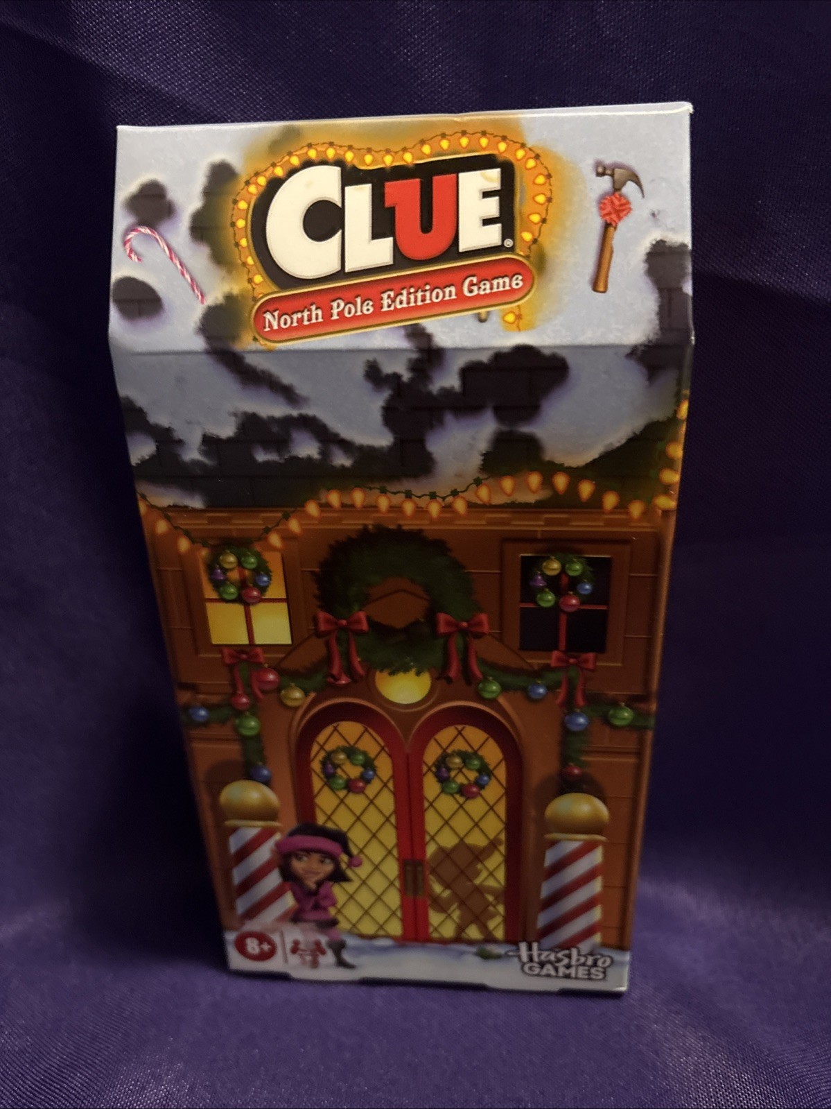 Hasbro Gaming Clue: North Pole Holiday Edition Board Game NEW