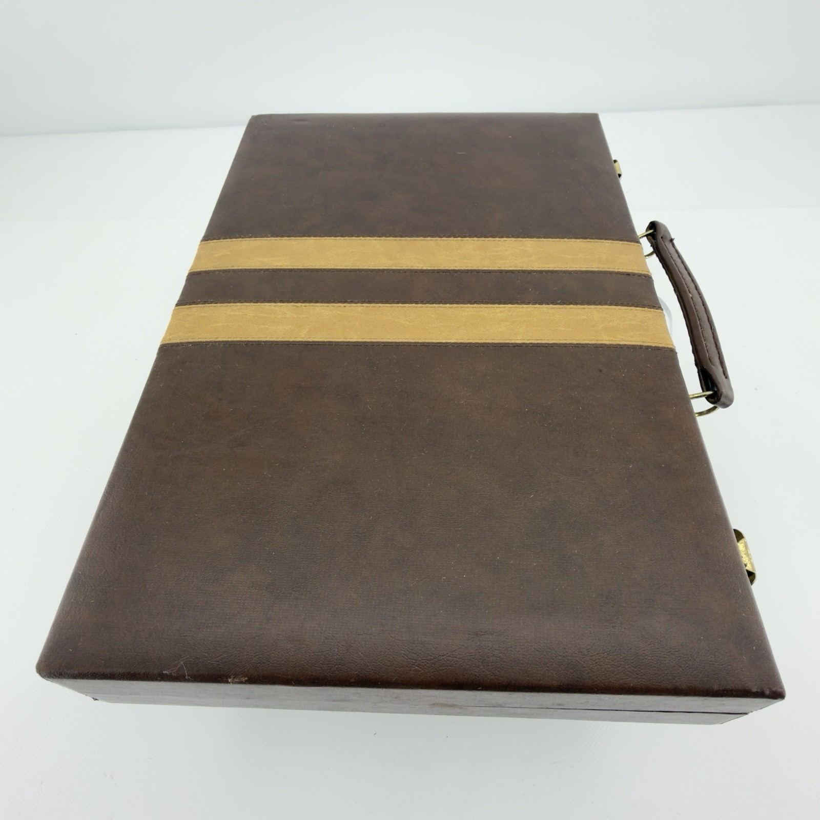 VTG 1970s Backgammon Fred Roberts SF Case Set Vintage Made In USA San Francisco