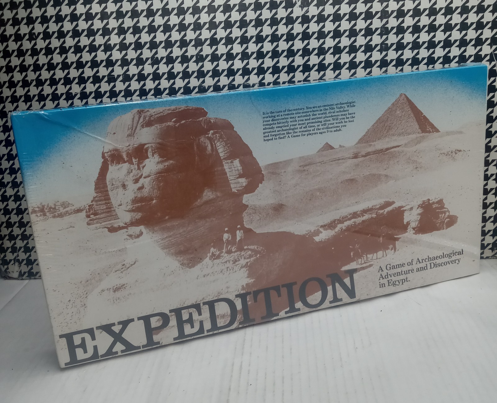 Sealed 1980 Expedition Board Game Of Archaeological Adventure & Discovery Egypt