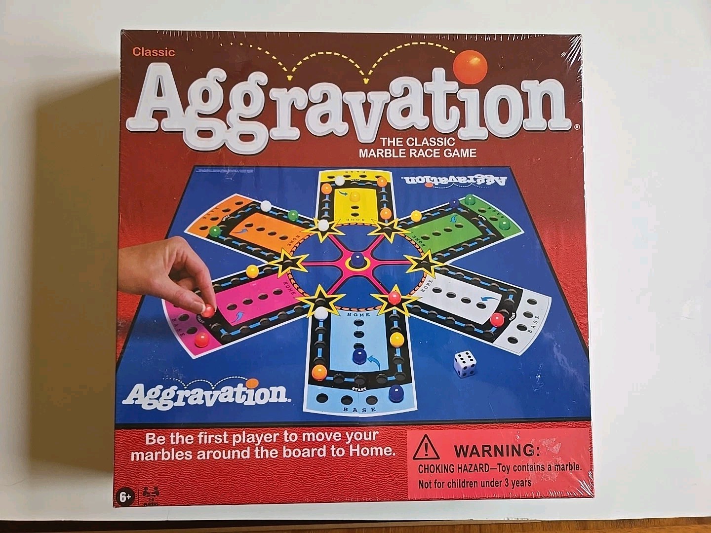 Hasbro Retro Classic “Aggravation” Board Game New In Box Sealed