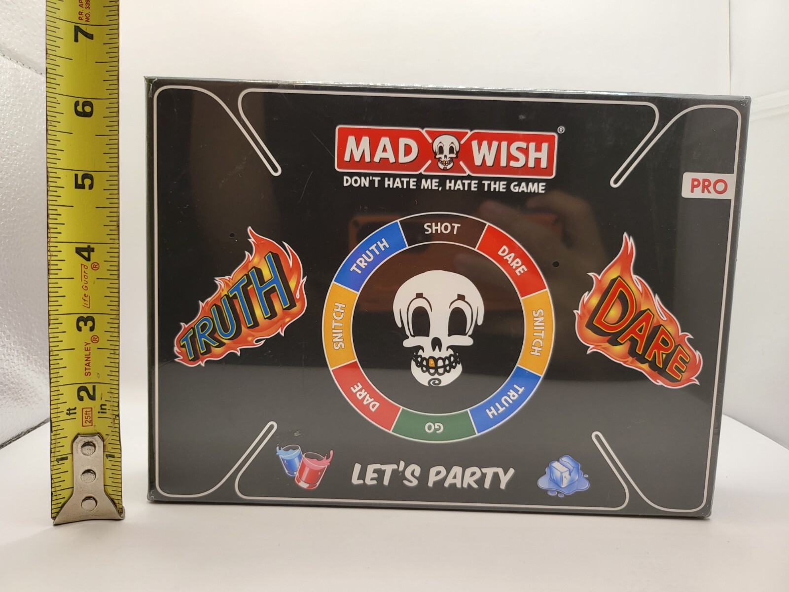 Mad Wish Pro Board Game Let’s Party Don’t Hate Me, Hate the Game, Rebelz Games