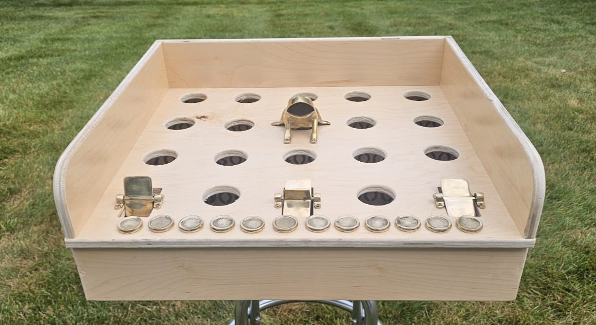 Sapo Peruvian Game / Juego del Sapo / Frog Game / Toad in the Hole *PORTABLE*