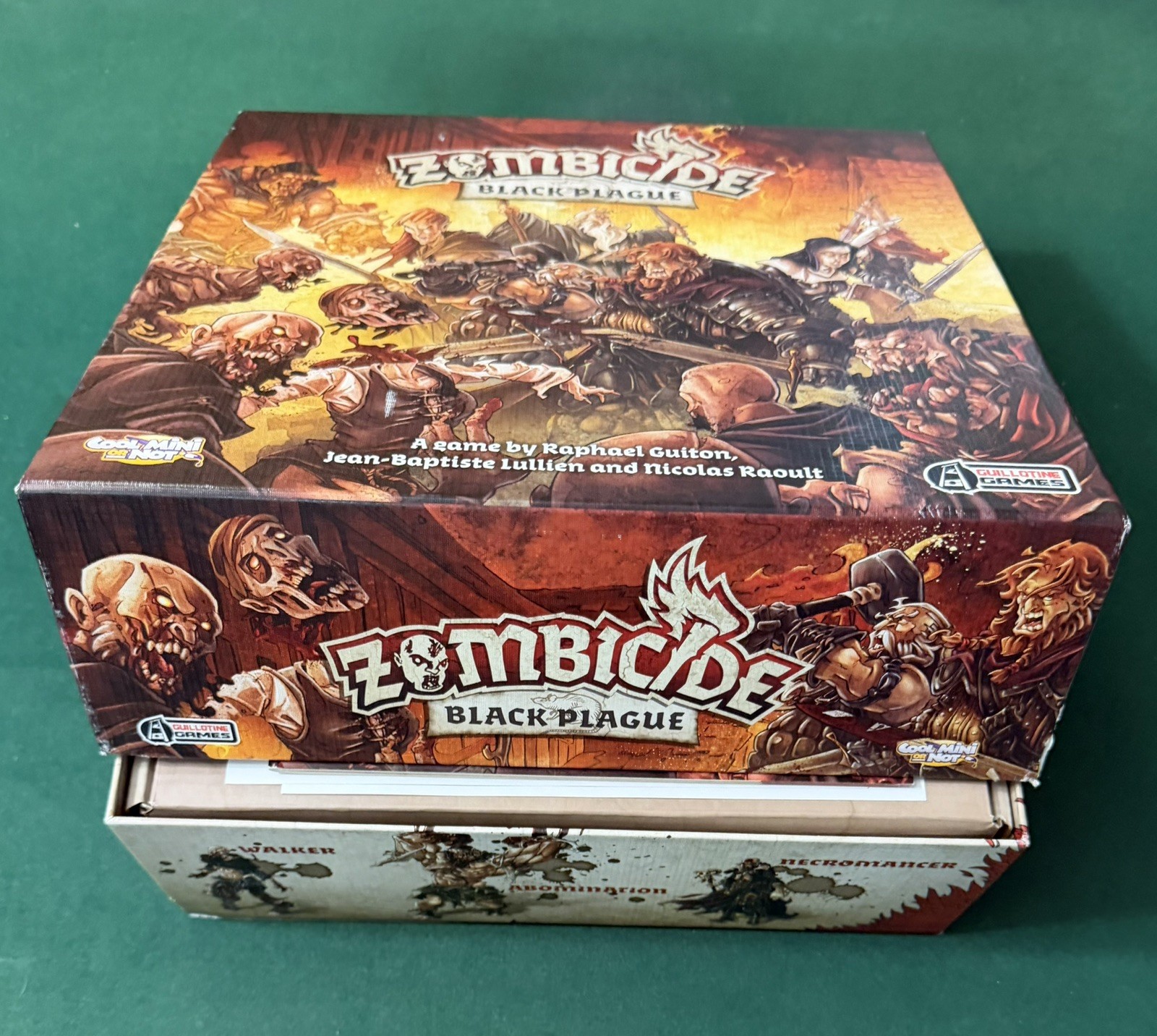 Zombicide: Black Plague – Medieval Fantasy Zombie Board Game – Cooperative Strat