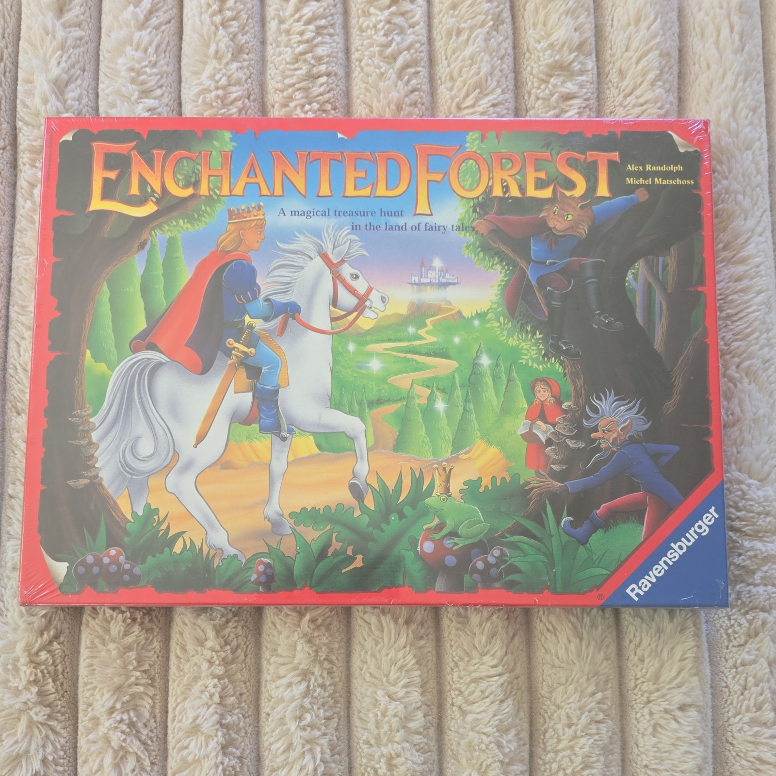 Enchanted Forest Magical Treasure Hunt Board Game 1994**SEALED**NEW**
