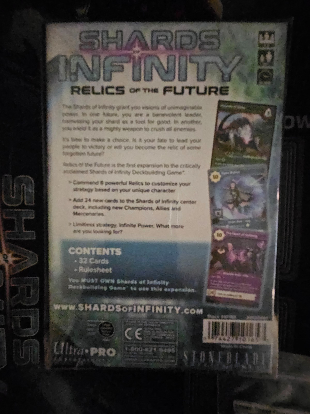 Shards of Infinity Expansions/Playmat/Promos Shadow of Salvation Relics BrandNew