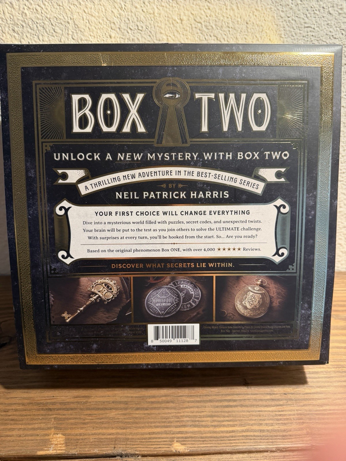 BOX TWO By Neil Patrick Harris Magic Box Set 2024 TheoryII Board Game Complete