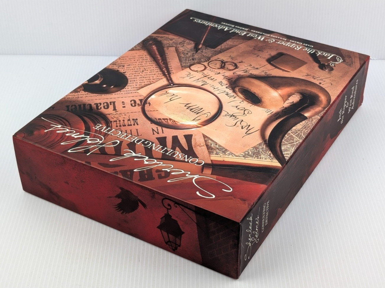 Sherlock Holmes Consulting Detective Jack the Ripper Board Game 100% COMPLETE