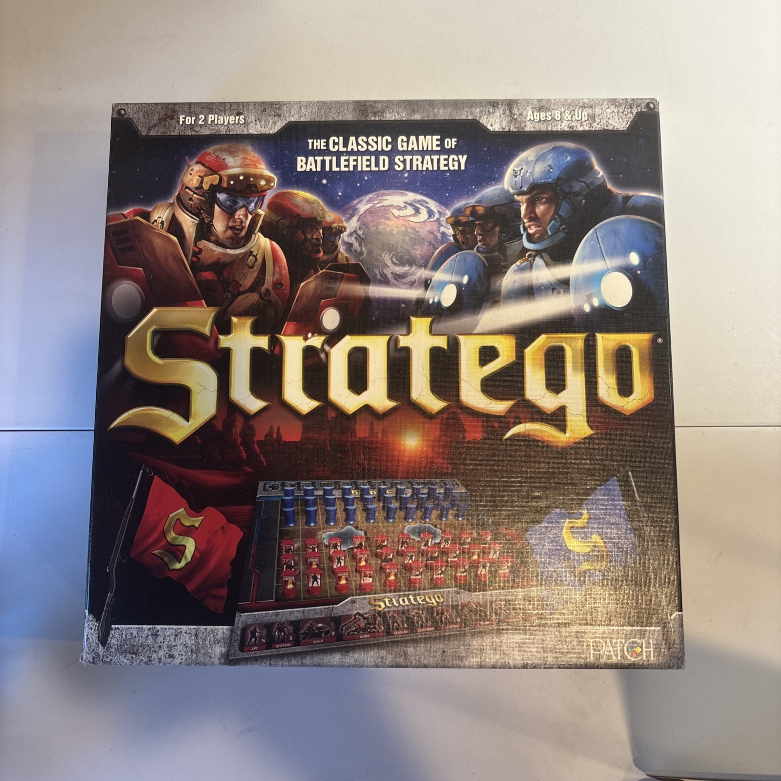 Stratego Board Game Classic Battlefield Strategy Patch Products 2013 Complete