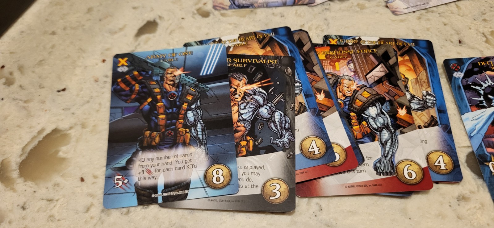 LEGENDARY DARK CITY MARVEL DECK BUILDING GAME