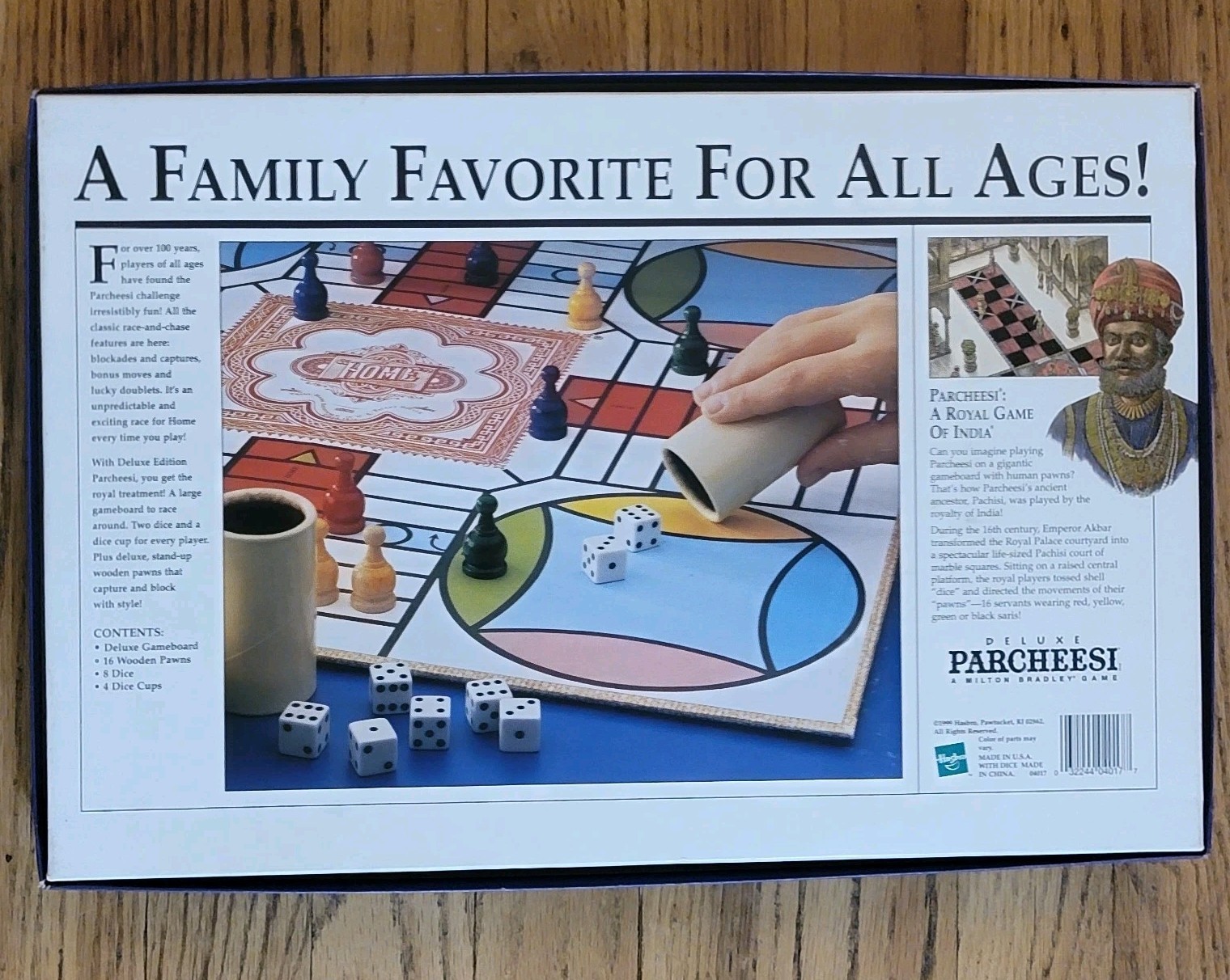 PARCHEESI Board Game DELUXE EDITION VINTAGE 1999 COMPLETE