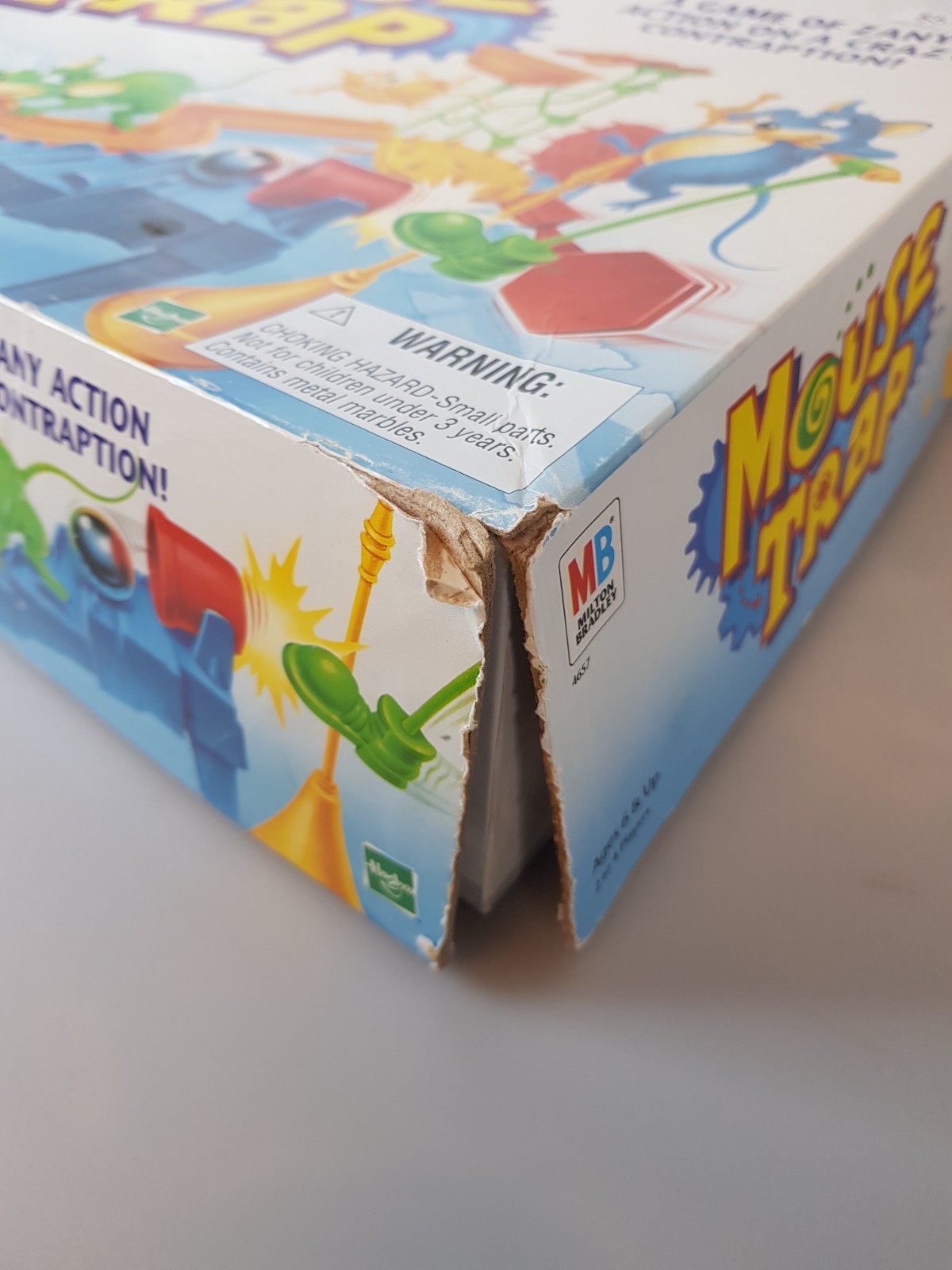 Mouse Trap Board Game Hasbro Complete 1991 Vintage Family Action Game