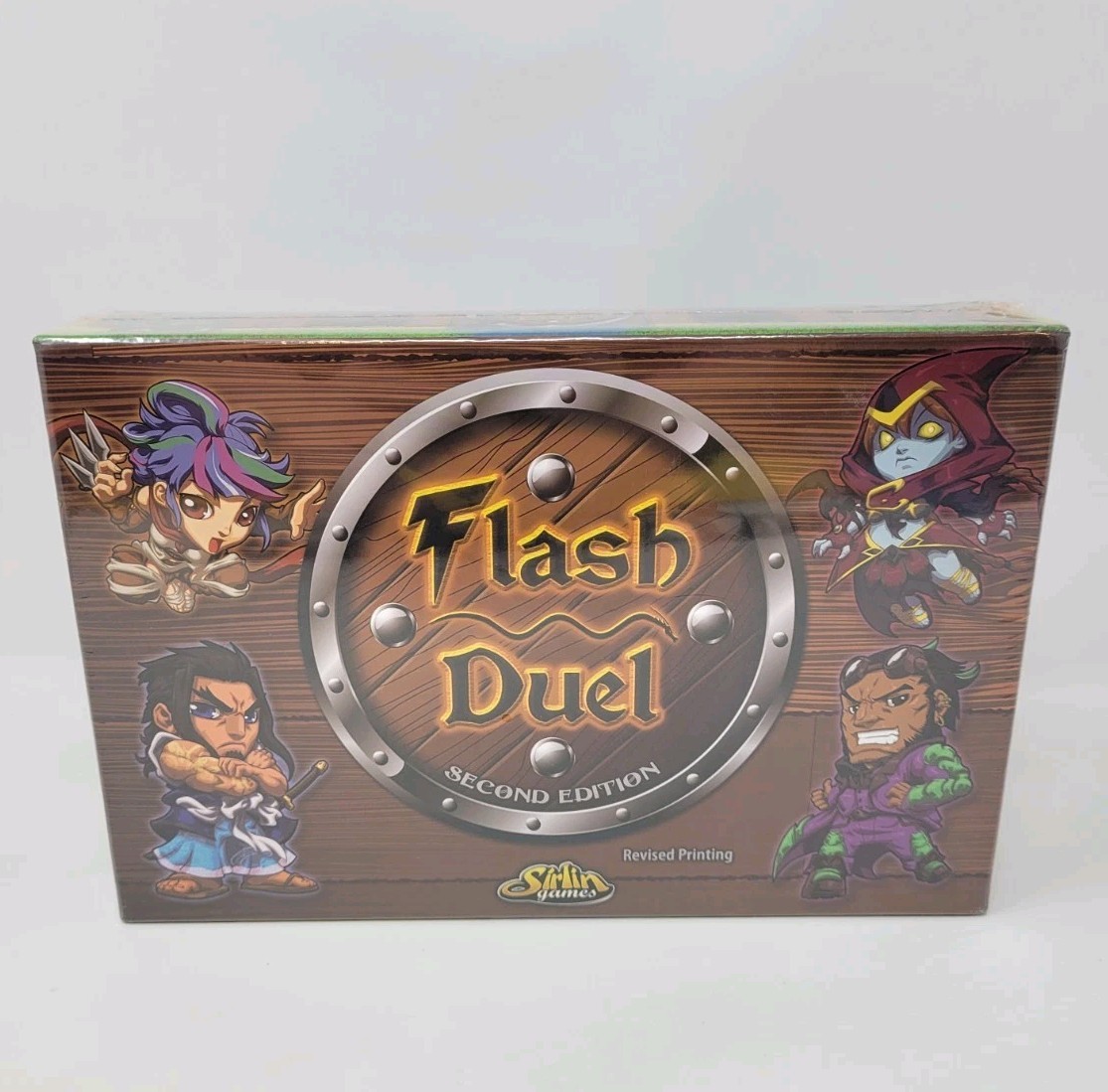 Flash Duel: Revised Second Edition Board Game Sirlin Games, (2015 New Sealed)