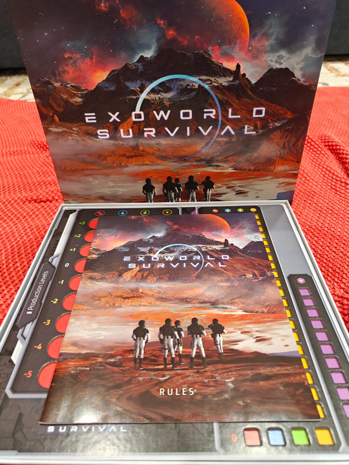 Exoworld Survival Board Game LAUNCH EDITION w/ Trappist-1 Expansion | Starling