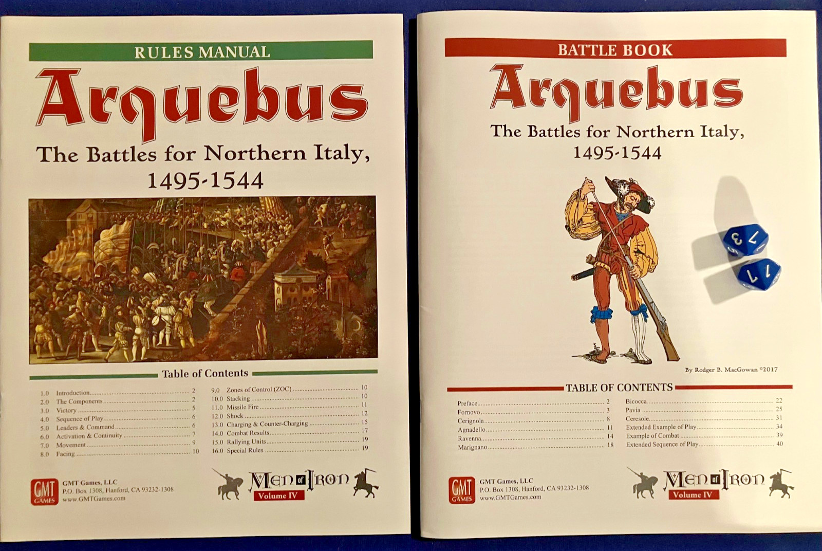 Arquebus: The Battles for Northern Italy, 1495-1544 (GMT Games)