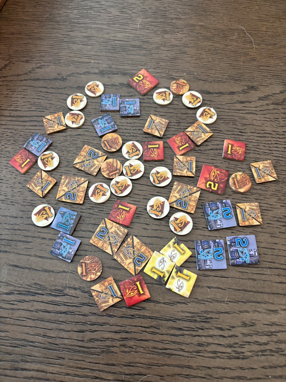 Kemet Board Game (2015) with 3D Obelisks – 100% Complete, Played Only Once