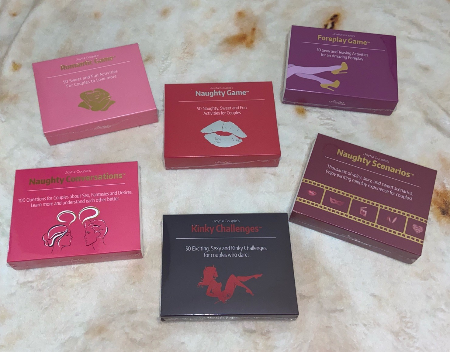 Lot of Sex Games Romantic Naughty Kinky Foreplay Couples Fantasies Activities