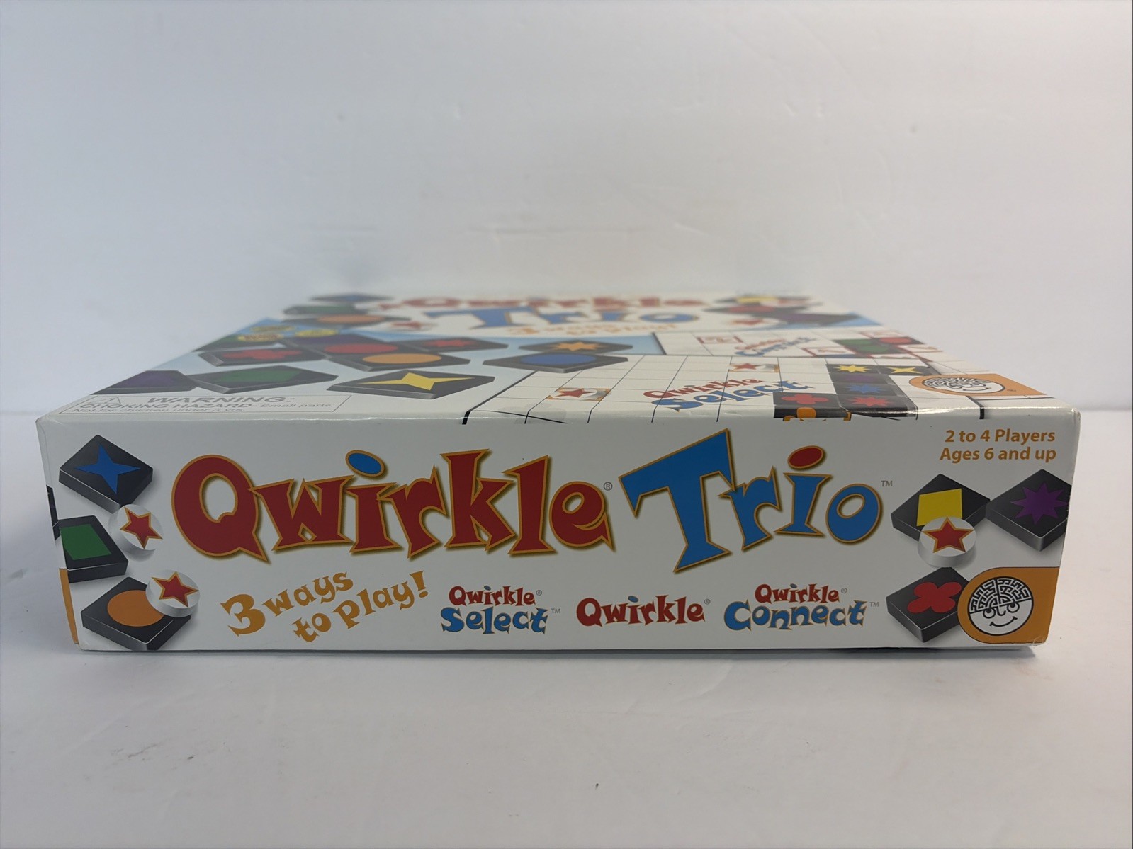 Qwirkle Trio 3 in 1 Game COMPLETE MindWare 2013 Tiles Strategy Select Connect