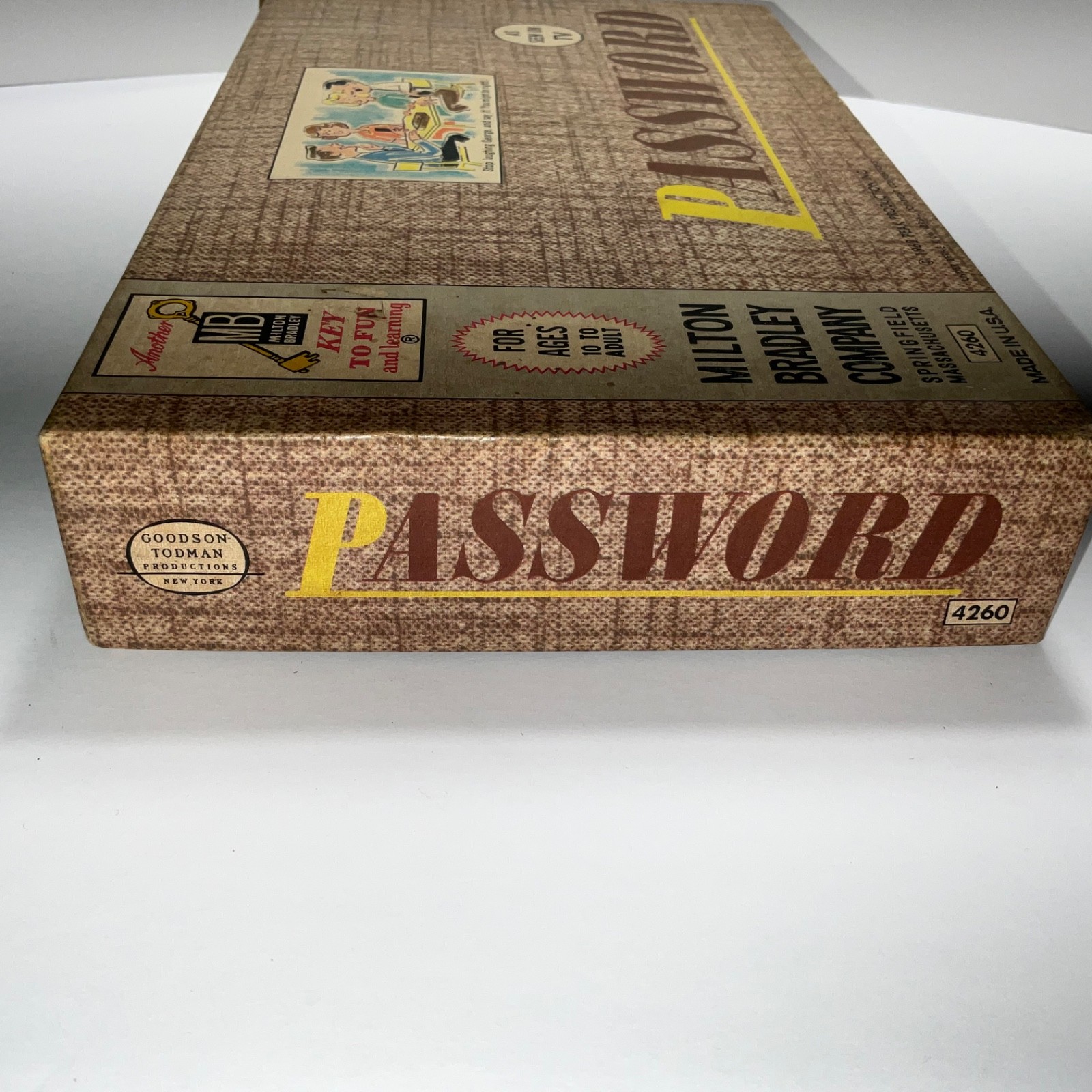 Vintage 1962 Milton Bradley Password Game #4260 COMPLETE Made In USA