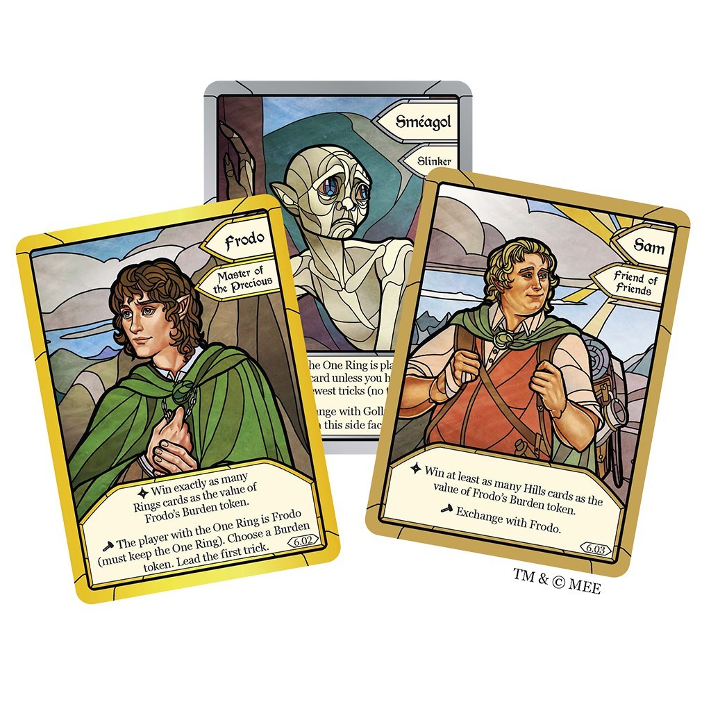 Lord Of The Rings The Two Towers Trick-Taking Card Game Office Dog Games Solo