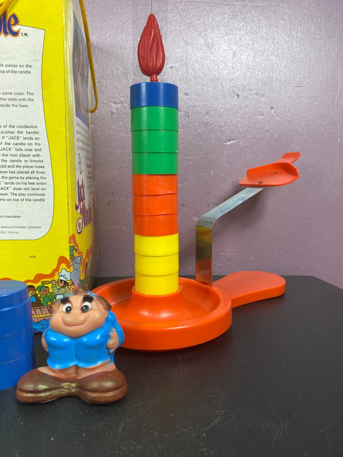 Schaper Game Jack Be Nimble Game Preschool Learning Cootie Company 1974 Vintage