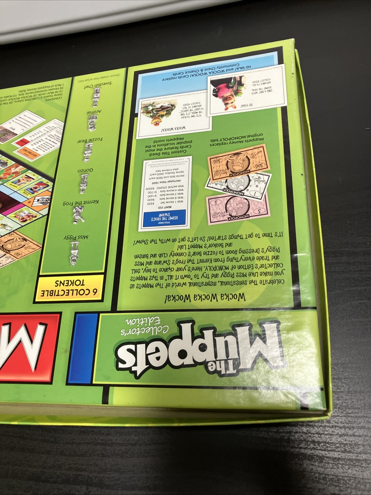 Monopoly The Muppets Collector’s Edition Board Game Hasbro 2010