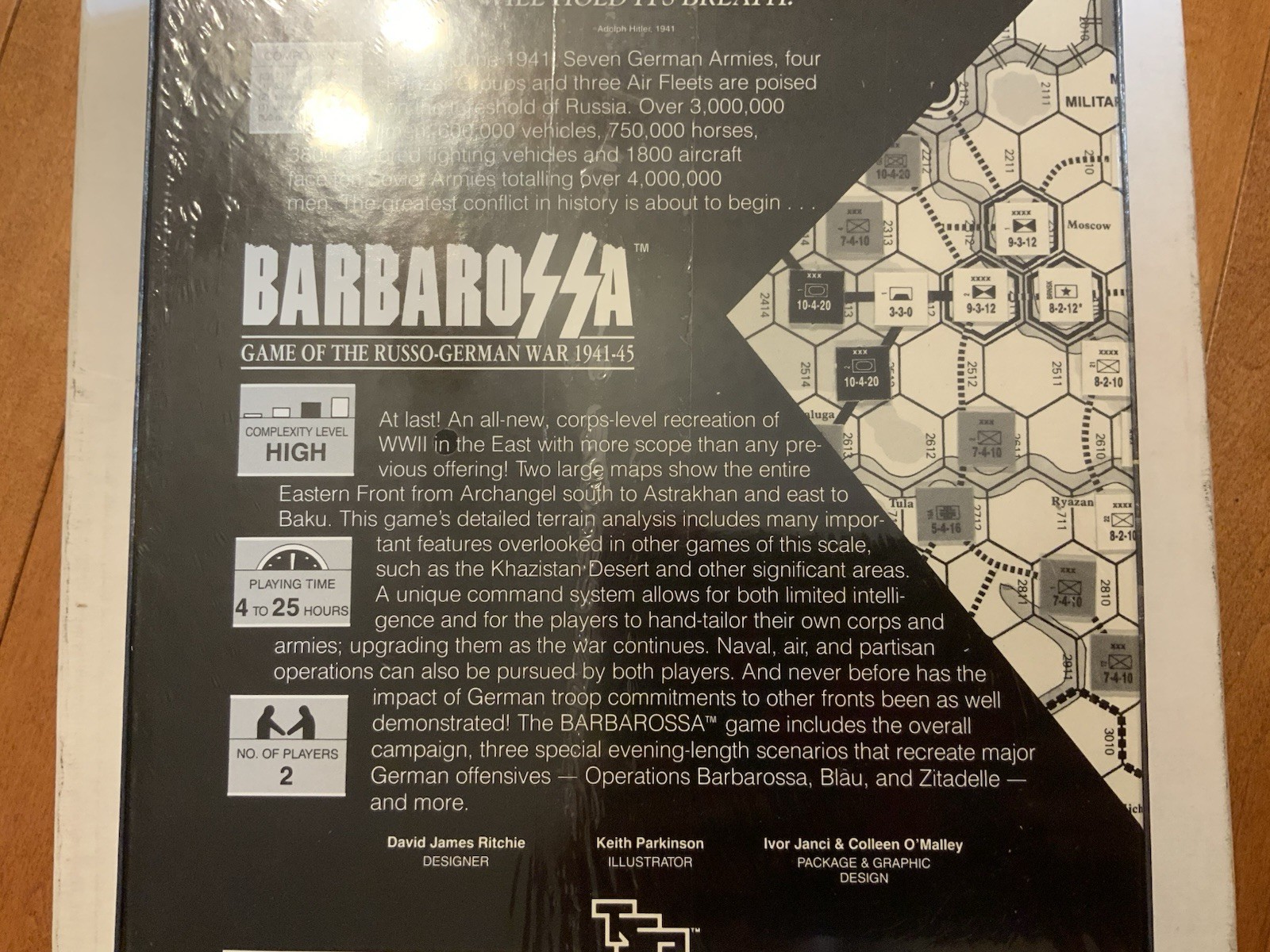 Barbarossa. SPI wargames, 1986. SW