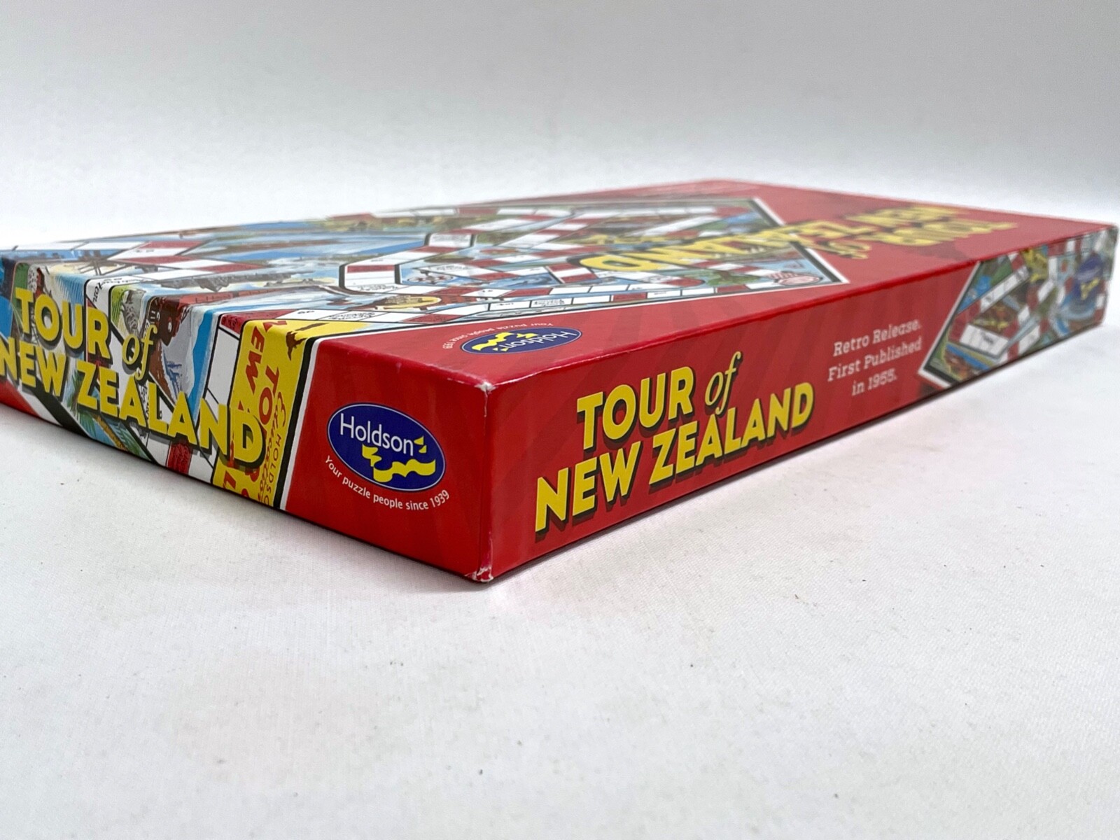Tour of New Zealand Board Game – Excellent Condition – Holdson – Made in NZ