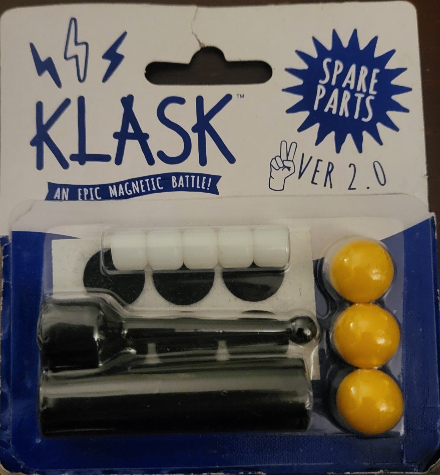 -NEW- KLASK Tabletop Board Game Oy Marektoy NIB +Brand New Replacement Piece Set