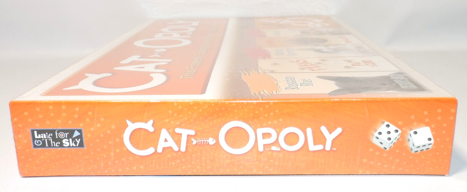 Cat-Opoly Board Game Cat Themed Monopoly Property Trading Kitten, NEW NIB SEALED