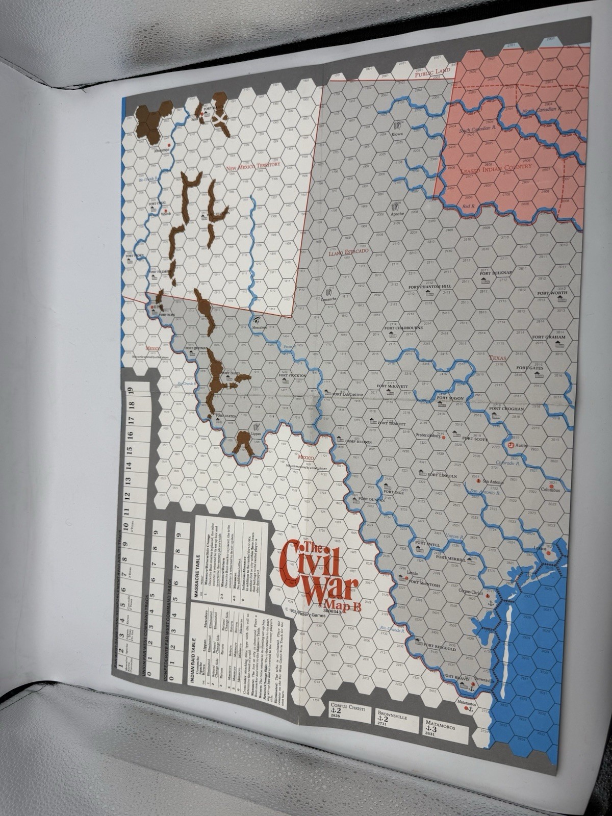 The Civil War 1861-1865 War Board Game in Original Box- 1983 Vintage- COMPLETE