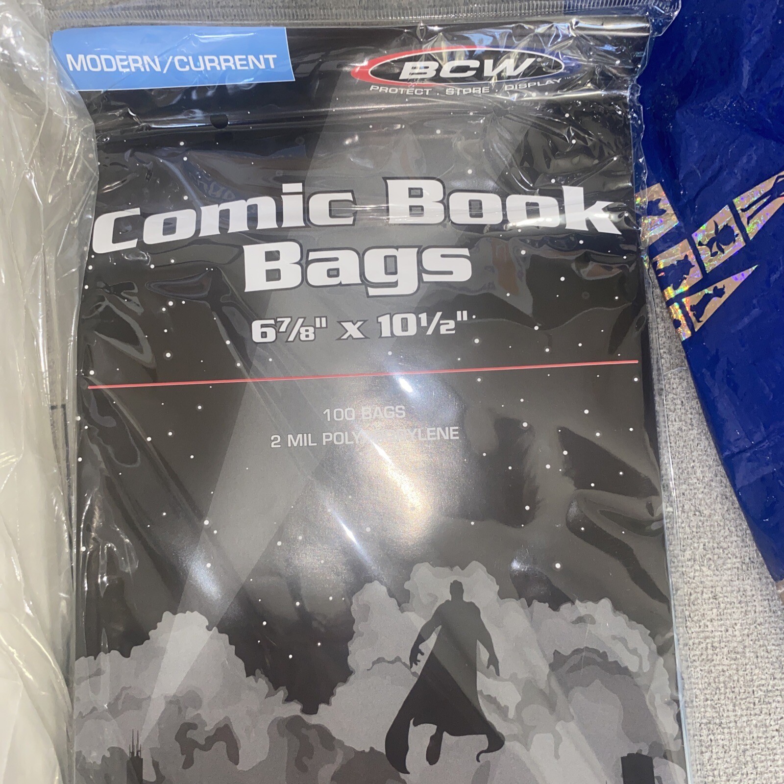 BCW Supplies – Current Size 100 Comic Boards -100 bags- 25 Dividers
