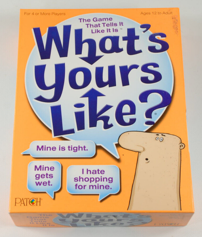 What’s Yours Like? The Game That Tells It Like It Is PATCH 2013 COMPLETE