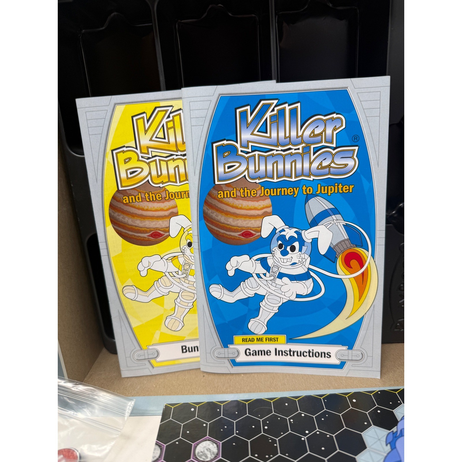 Killer Bunnies Journey to Jupiter Deep Blue Starter Solar Yellow Laser Red Decks