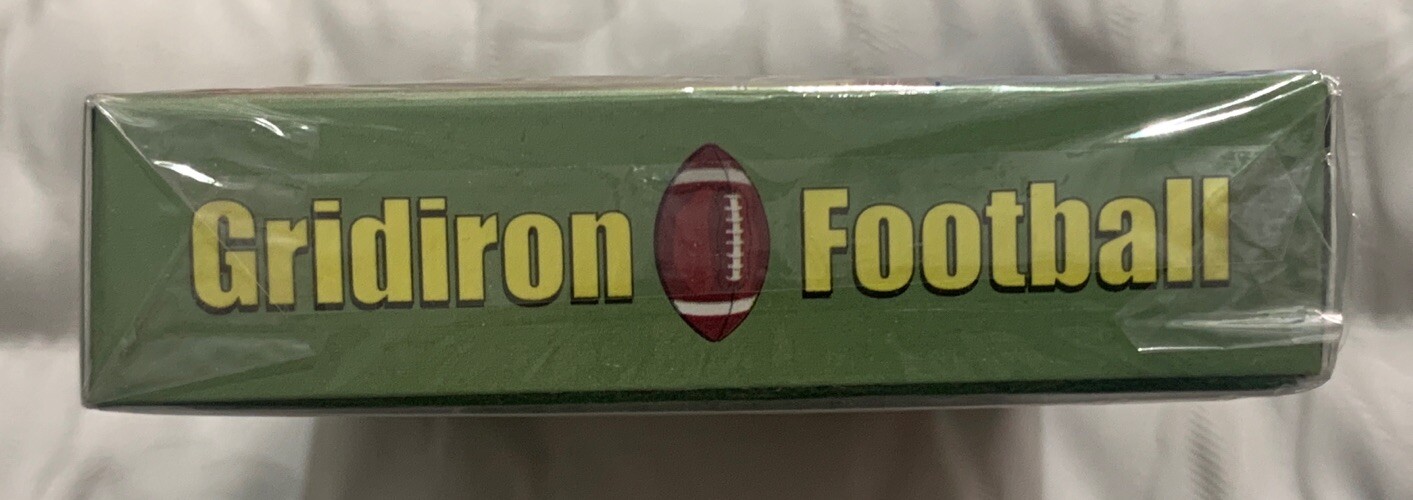 Gridiron Football The Realistic Football Card Game Ages7+ For 1-2 Players Sealed