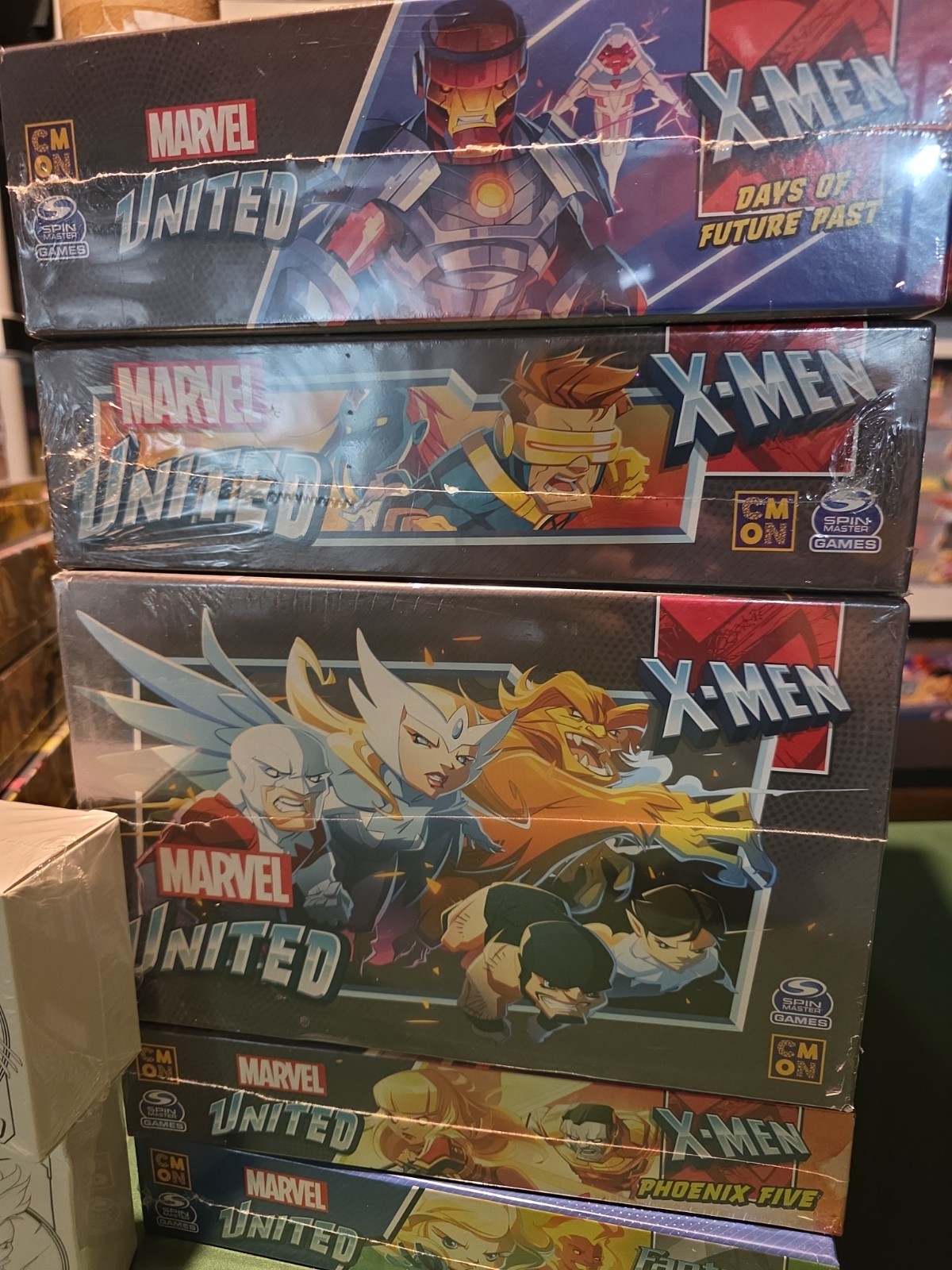 Marvel United X-Men Uncanny Pledge Brand New In Shrink – With Upgrades & Playmat