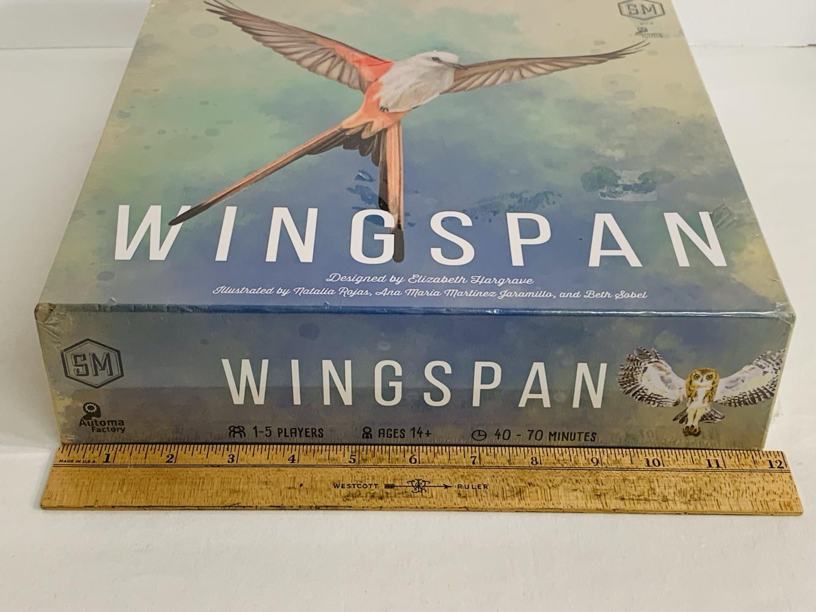 Wingspan Stonemaier Games 2nd Edition Birding Board Game 2019 STM910 Sealed
