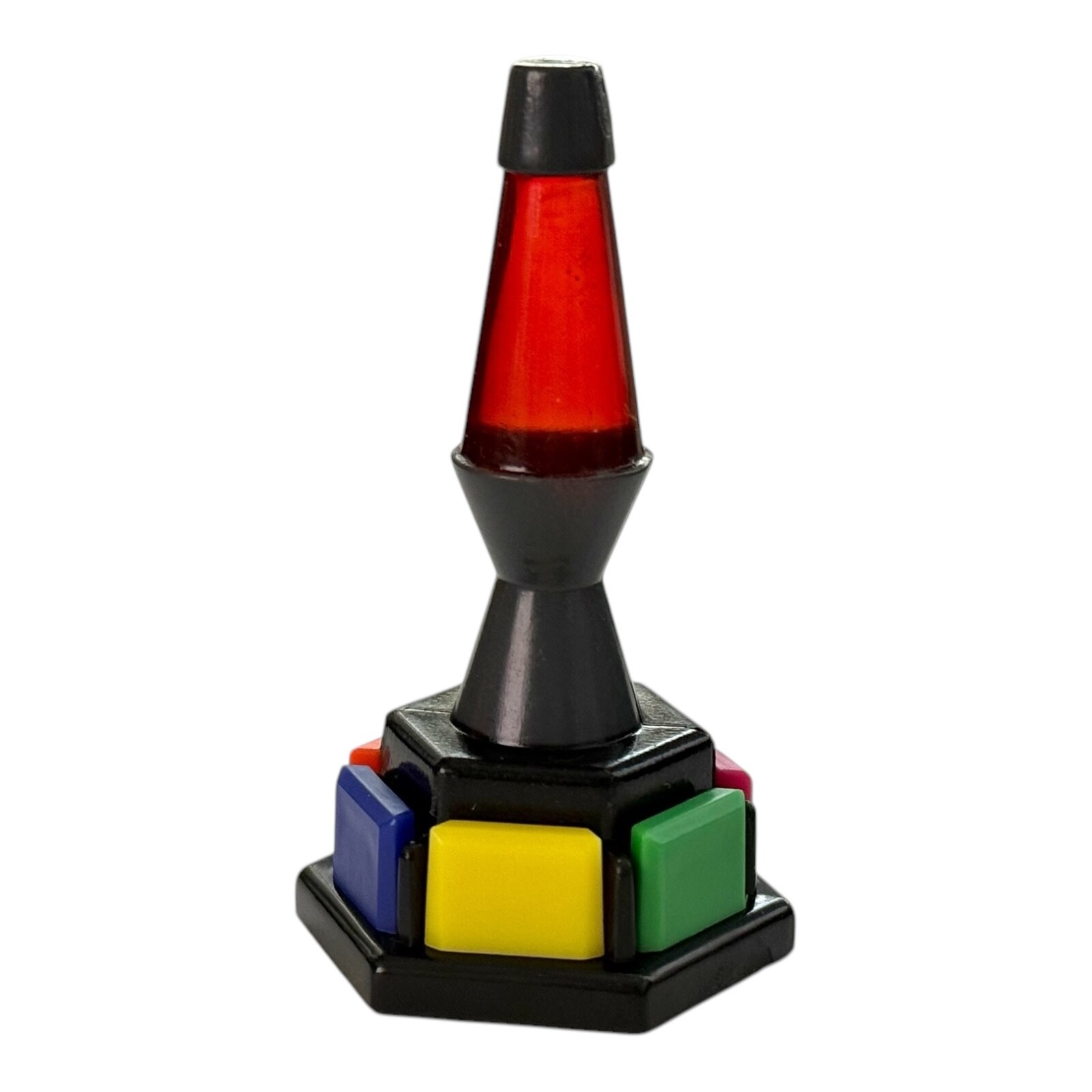 Trivial Pursuit Pop Culture Lava Lamp Pawn Mover Token with Wedges