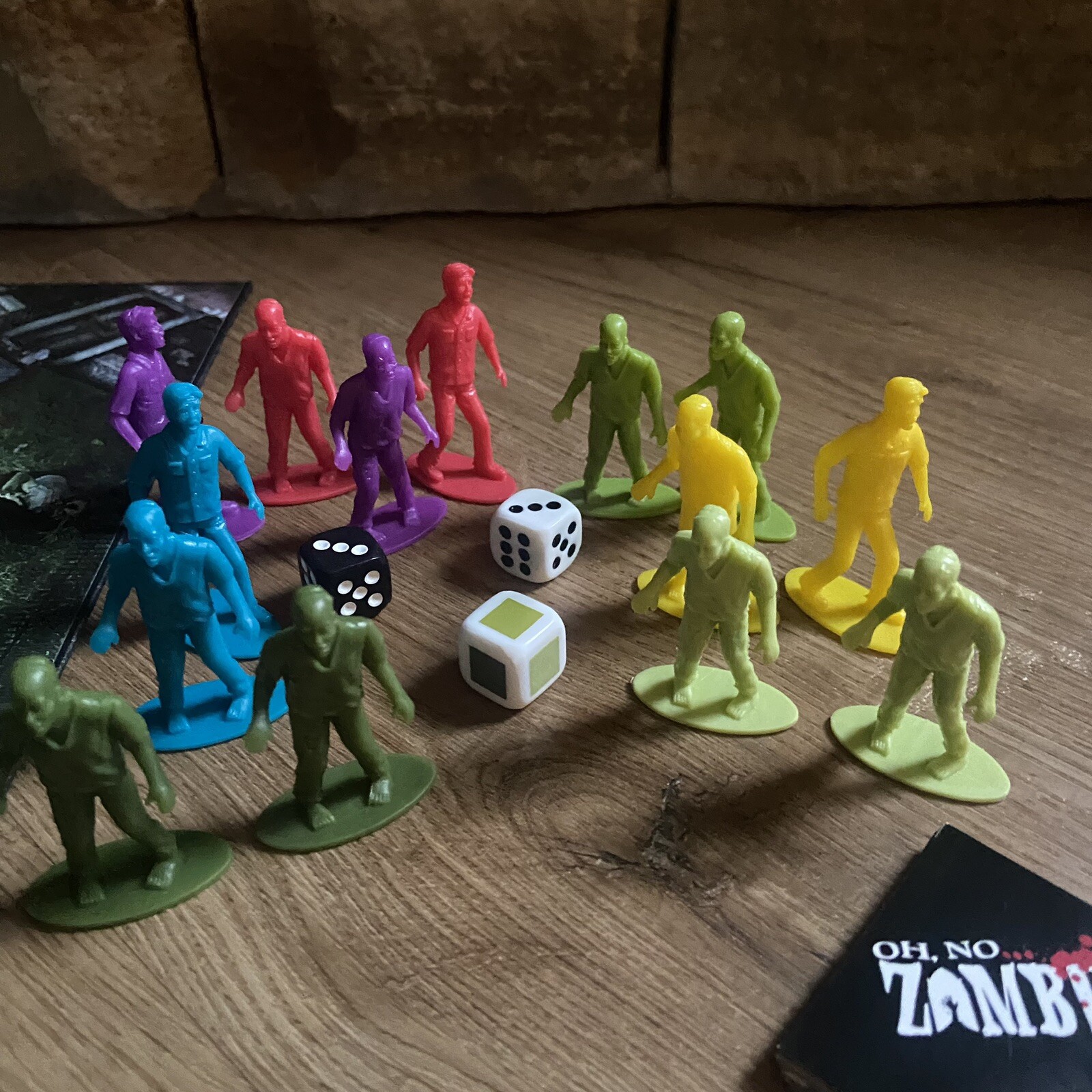 Oh No… Zombies! Board Game Halloween Archie McPhee 2009 Missing Pieces Spooky