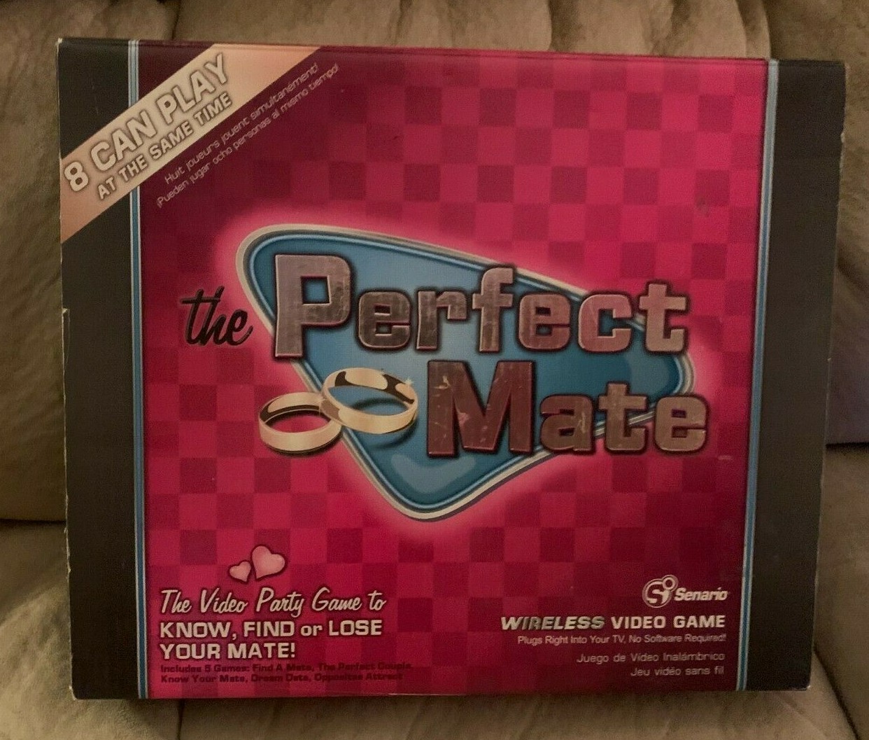 The Perfect Mate Wireless Video Game TV Plug In NEW In Box 2005 Up To 8 Players