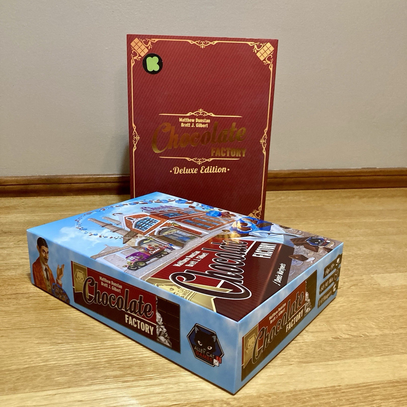 Chocolate Factory Deluxe Edition Board Game -Complete- Alley Cat Games – Age 14+