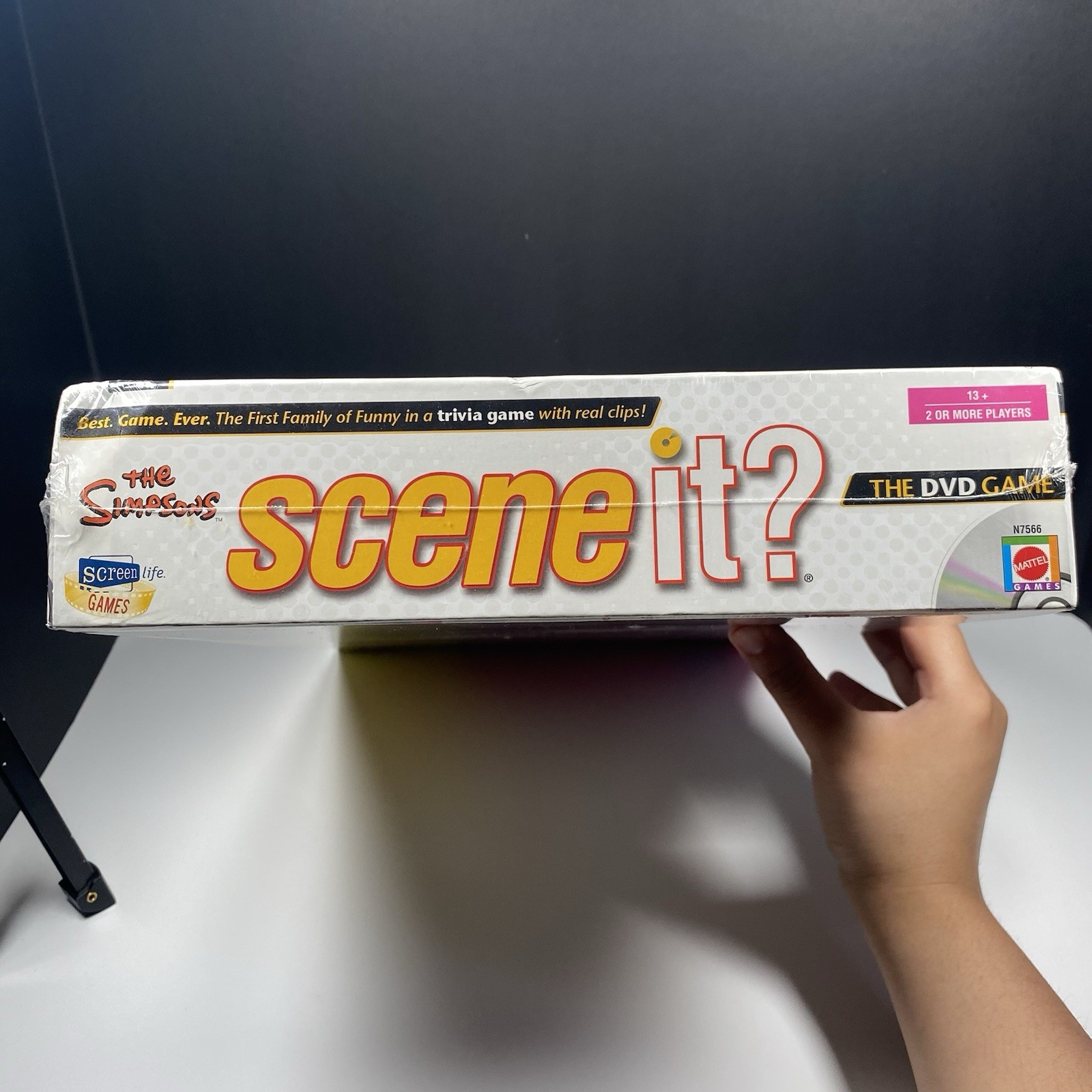 New Simpsons Scene It DVD Trivia Board Game Mattel NIB Sealed