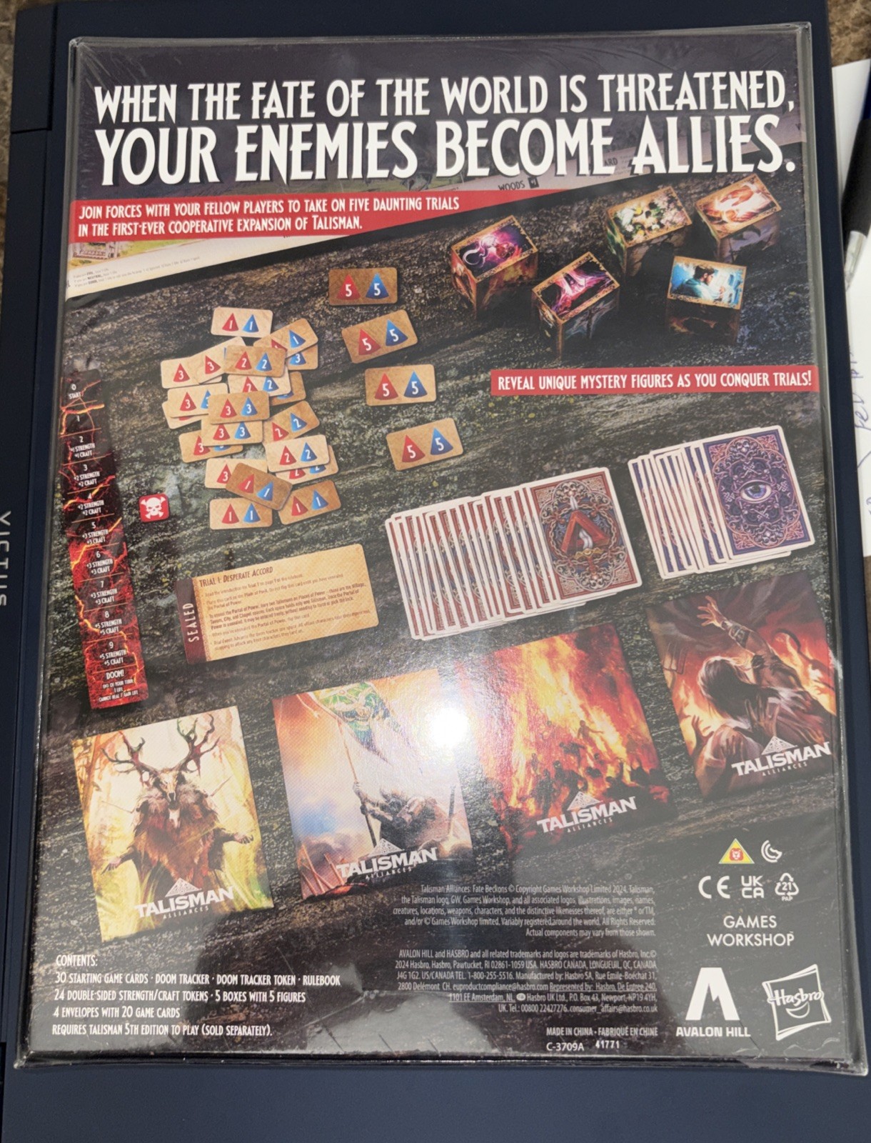 Talisman Alliances Fate Beckons Board Game Expansion