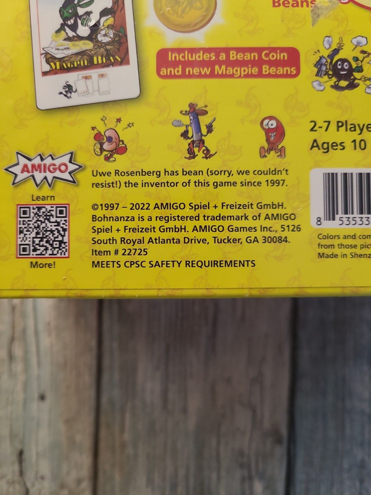 Bohnanza Card Game – 25th Anniversary Edition